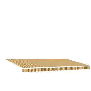 Vidaxl - Auvent Rétractable Multicolore 500 × 300 Cm Tissu pas cher