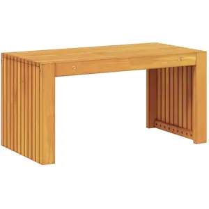 vidaXL Vidaxl Table Basse De Jardin 70x35x35 Cm Bois Massif Acacia pas cher