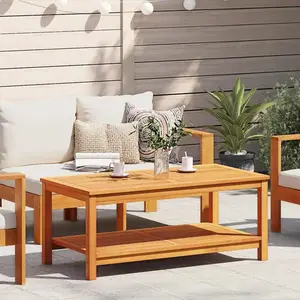 vidaXL Vidaxl Table Basse 70x40x45 Cm Bois D'acacia Massif pas cher