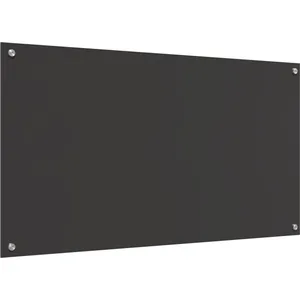 Comparateur de prix : vidaXL Crédence de Cuisine Grise Foncée 110x60x0,6 cm en Verre Trempé