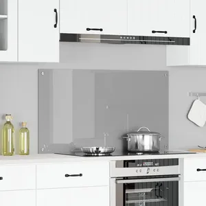 Comparateur de prix : vidaXL Éclairage de crédence de cuisine vidaXL Gris clair 110x60x0,6 c...
