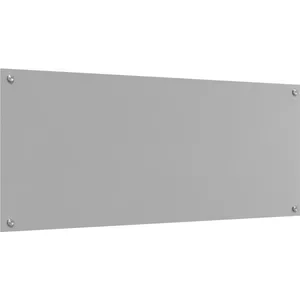 Comparateur de prix : vidaXL Vidaxl Plan De Cuisine Gris Clair 120x50x0,6 Cm En Verre Trempé