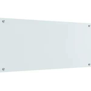 Comparateur de prix : vidaXL Évier De Cuisine Blanc 110x50x0,6 Cm En Verre Trempé Vidaxl