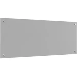 Comparateur de prix : vidaXL Vidaxl Éclairage De Crédence De Cuisine Gris Clair 100x40x0,6 C...