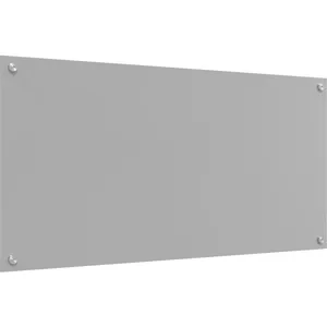 Comparateur de prix : vidaXL Éclairage de cuisine  Gris clair 100x50x0,6 cm en verre trempé