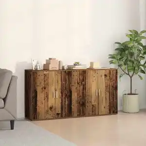 Comparateur de prix : vidaXL Vidaxl Buffets 2 Pcs Bois Ancien 79x38x80 Cm Bois D'ingénierie