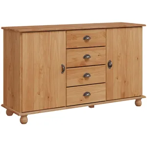 Comparateur de prix : Vidaxl buffet avec tiroir askim 133,5 x 40 x 79 cm bois de pin massif