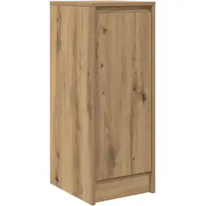 Vidaxl - Buffet chêne artisanal 29,5x34x76 cm bois d'ingénierie pas cher