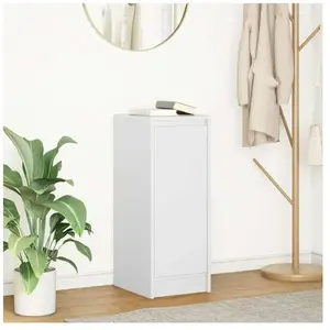Vidaxl - Buffet blanc 29,5x34x76 cm bois d'ingénierie pas cher