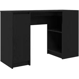 Comparateur de prix : Vidaxl - Bureau chêne noir 120x42x76 cm bois d'ingénierie