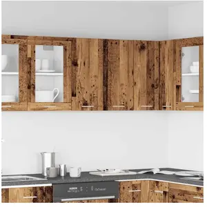 Armoire murale de cuisine vieux bois 60x31x60cm bois ingénierie Vidaxl
