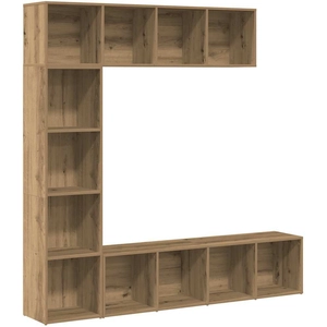 Comparateur de prix : Bibliothèques 3 pcs chêne artisanal bois d'ingénierie - Vidaxl