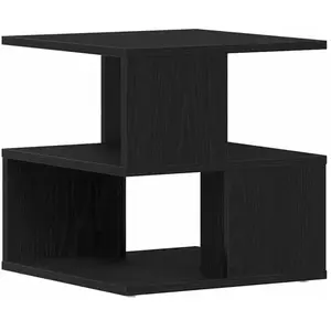 Vidaxl - Table D'Appoint Chêne Noir 40 X 40 X 40 Cm Bois D'Ingénierie pas cher