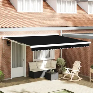 Comparateur de prix : vidaXL Tissu de remplacement de store pour cadre 4x3 m noir