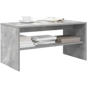 Vidaxl meuble tv gris cement 80 x 40 x 40 cm aggloméré pas cher