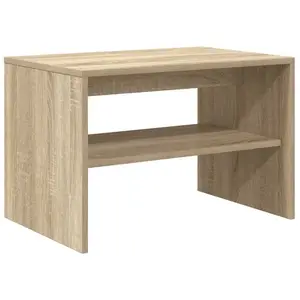 vidaXL Armoire TV Chêne Sonoma 60x40x40 cm Matériau dérivé du bois pas cher