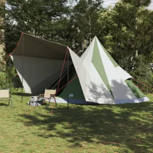 vidaXL Tente familiale Tipi pour 12 personnes, imperméable pas cher