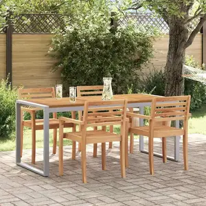 Comparateur de prix : Vidaxl - Table de jardin pour repas Gris 180 x 90 x 75 cm