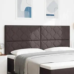 vidaXL Tête de lit Gris clair 200 cm tissu pas cher