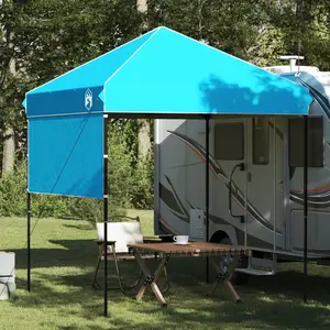 vidaXL Tente à abri Bleu 200 x 200 cm Tissu Oxford