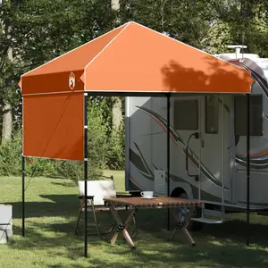 vidaXL Tente à abri Orange 200 x 200 cm Tissu Oxford