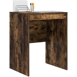 vidaXL Bureau Chêne fumé 60 x 50 x 76 cm pas cher