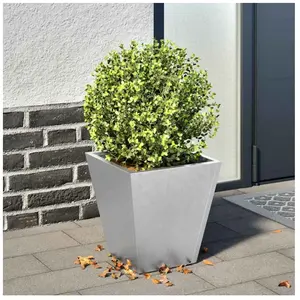 Comparateur de prix : vidaXL Jardinière 30x30x30 cm acier galvanisé