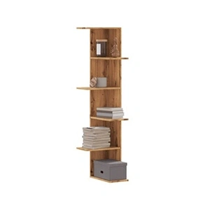 vidaXL Étagère d'angle murale chêne artisanal bois d'ingénierie