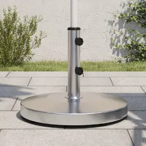 Comparateur de prix : vidaXL Base de parasol pour mâts Ø32/38/48 mm 25 kg rond