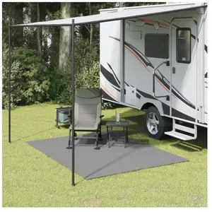 vidaXL Tapis de sol de camping anthracite 2,5x2 m pas cher