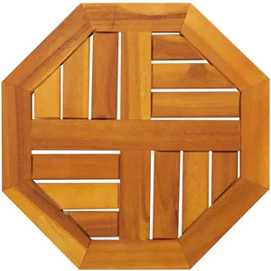 Dessus de table 40x40x2 cm octogonal bois massif d'acacia Vidaxl n/aVendu parcarrefour