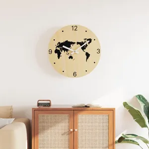 Comparateur de prix : vidaXL Horloge murale jaune et noir Ø30 cm bois d'ingénierie