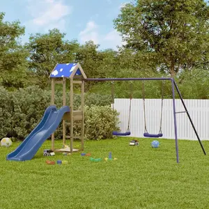 Comparateur de prix : vidaXL Aire de jeux d'extérieur bois de pin imprégné