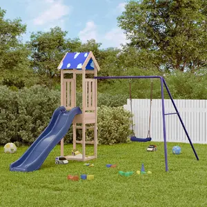 Comparateur de prix : vidaXL Aire de jeux d'extérieur bois de pin massif