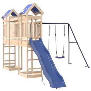 Comparateur de prix : vidaXL Aire de jeux d'extérieur bois de pin massif