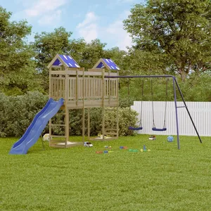 Comparateur de prix : vidaXL Aire de jeux d'extérieur bois de pin imprégné