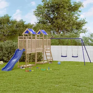 Comparateur de prix : vidaXL Aire de jeux d'extérieur bois de pin imprégné
