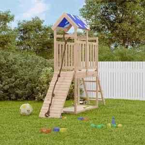 Comparateur de prix : vidaXL Aire de jeux d'extérieur bois de pin massif