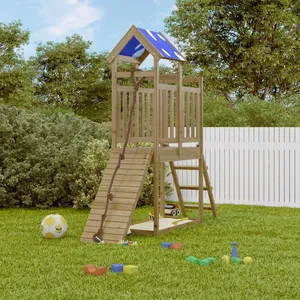 Comparateur de prix : vidaXL Aire de jeux d'extérieur bois de pin imprégné
