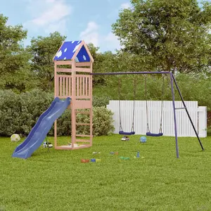vidaXL Vidaxl Aire De Jeux D'extérieur Bois Massif De Douglas pas cher