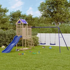 Comparateur de prix : vidaXL Aire de jeux d'extérieur bois de pin imprégné