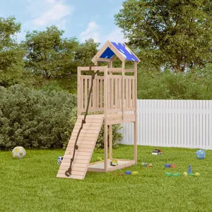 Comparateur de prix : vidaXL Aire de jeux d'extérieur bois de pin massif