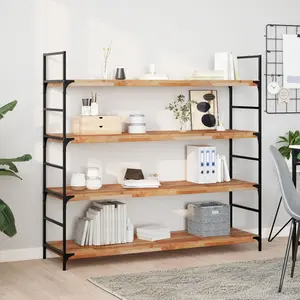 Comparateur de prix : vidaXL Étagères flottantes 2 pcs 160x40x4 cm acacia massif à l'huile