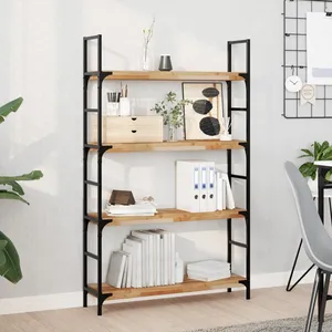 vidaXL Étagère flottante 80x20x4 cm acacia massif finition à l'huile pas cher