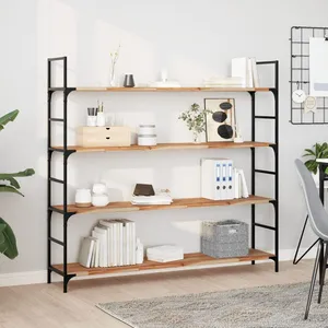 vidaXL Étagères flottantes 2 pcs 160x30x2 cm acacia massif à l'huile