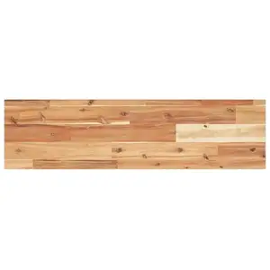 vidaXL Étagère flottante 100x20x2 cm acacia massif finition à l'huile pas cher