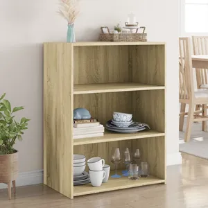 vidaXL Buffet chêne sonoma 70x41x93 cm bois d'ingénierie pas cher