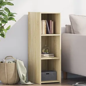 vidaXL Buffet chêne sonoma 30x41x93 cm bois d'ingénierie pas cher