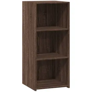 vidaXL Buffet chêne marron 40x41x93 cm bois d'ingénierie pas cher