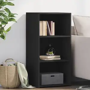 vidaXL Buffet noir 45x41x93 cm bois d'ingénierie pas cher